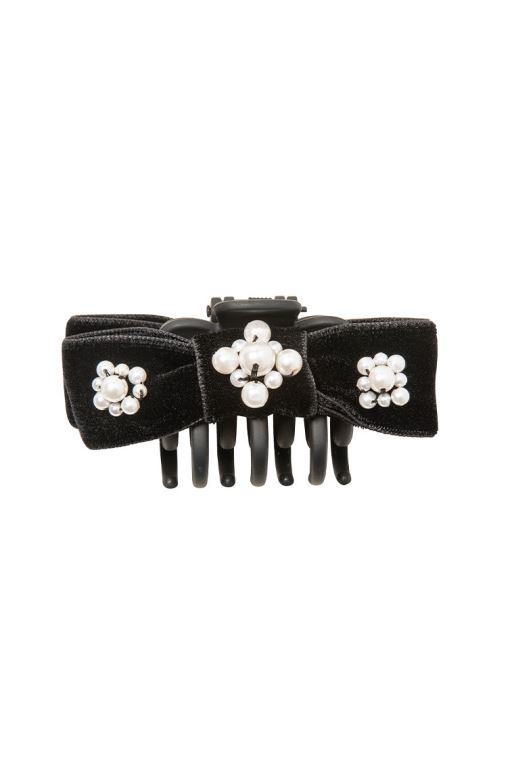 Black Women LoveShackFancy Jennifer Behr Maggie Clip Hair Accessories | OLA-902431