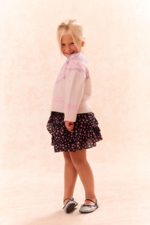 Confetti Cake Kids' LoveShackFancy Albine Wool Pullover Tops | WTH-279540