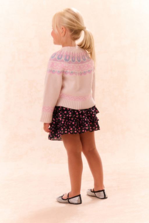 Confetti Cake Kids' LoveShackFancy Albine Wool Pullover Tops | WTH-279540