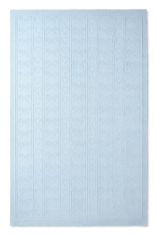Moonlight Women LoveShackFancy Pointelle Throw Blanket Bedding | PWS-915826