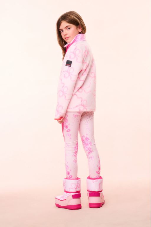Pink Kids' LoveShackFancy Bogner Fire+ice X Loveshackfancy Jette Fleece Coats | MSH-176459