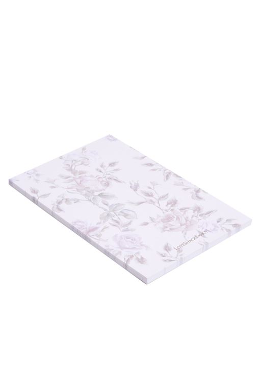 Purple Burgundy Women LoveShackFancy Lsf Printed Notepad Tationery | LGN-069853
