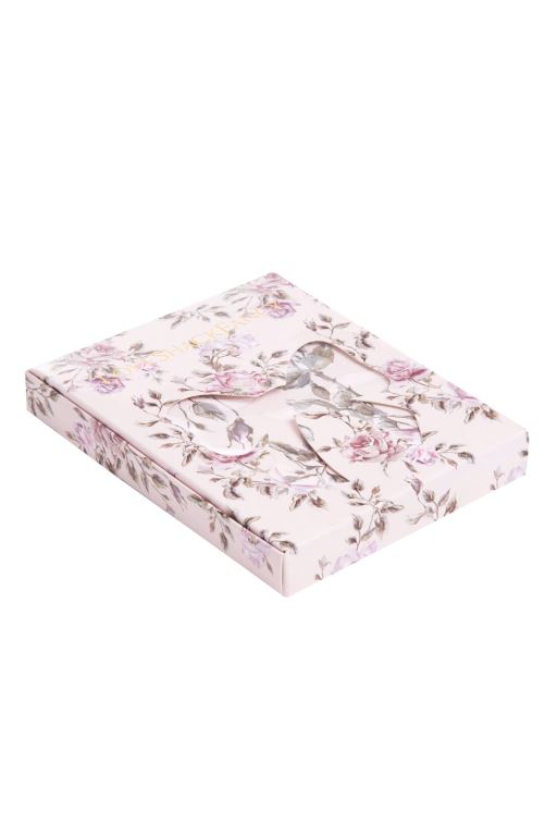 Purple Burgundy Women LoveShackFancy Lsf Card & Envelope Set Of 10 Tationery | KBS-796452