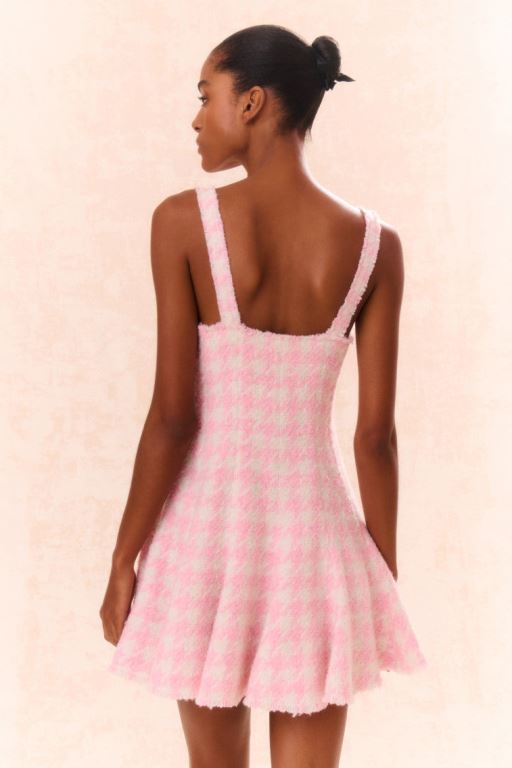 Rose Women LoveShackFancy Josalie Tweed Dress | RXM-261845